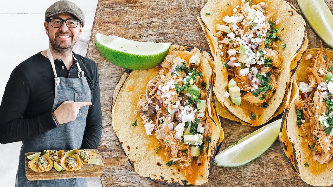 Delicious Chicken Tinga Tacos: Quick Weeknight Meal Prep